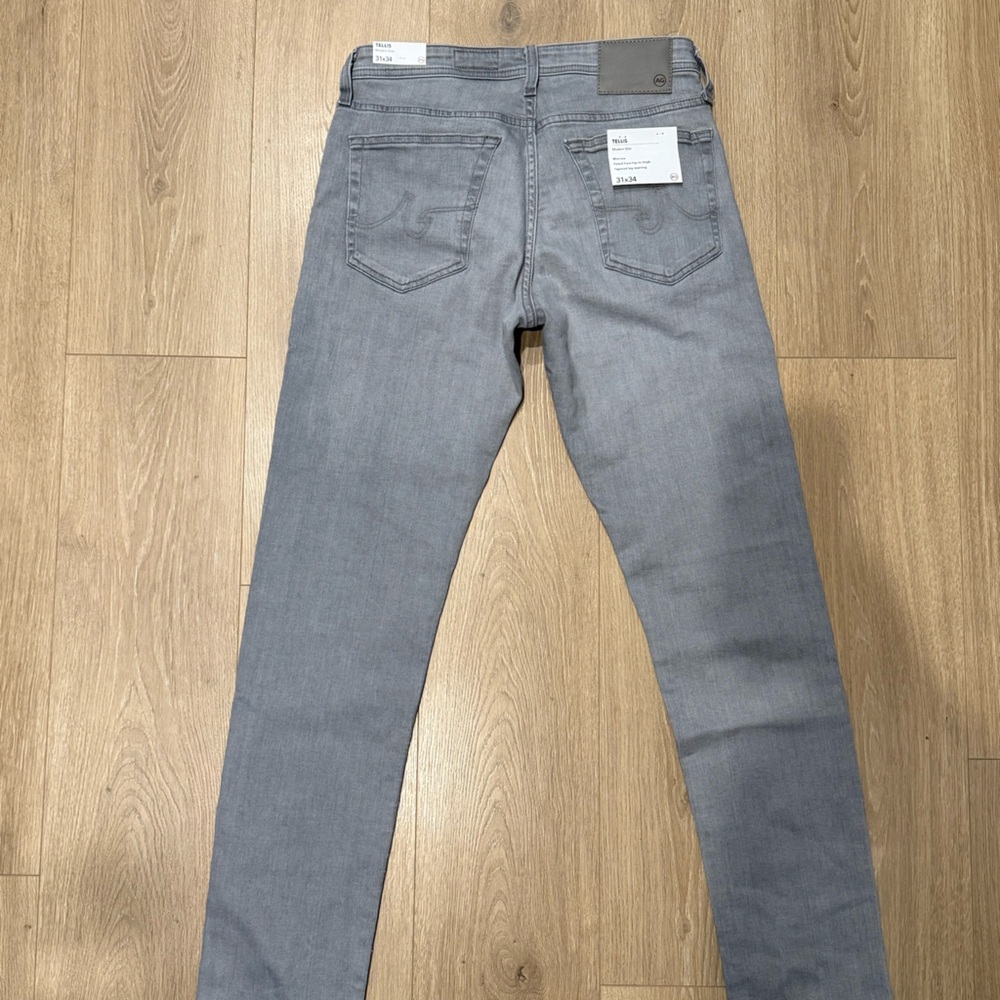 AG Adriano Goldschmied Tellis Jeans Men's Light Gray